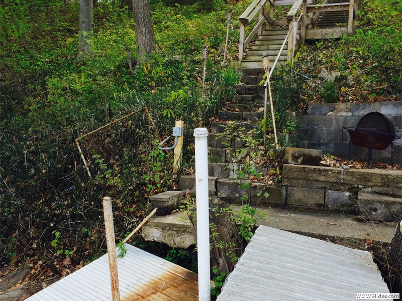 Lake Staircase and Deck